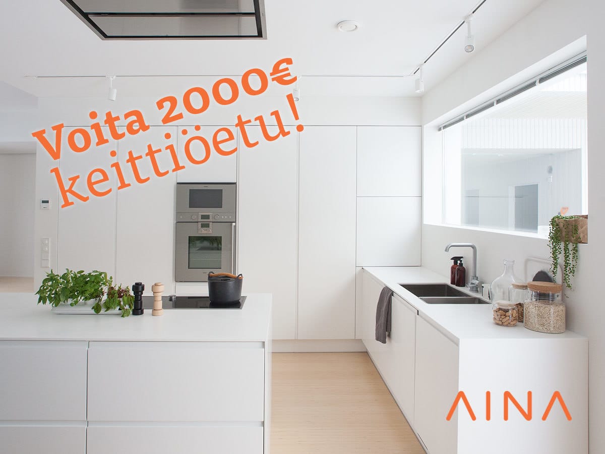 Osallistu arvontaan ja voita 2000 euron keittiöetu